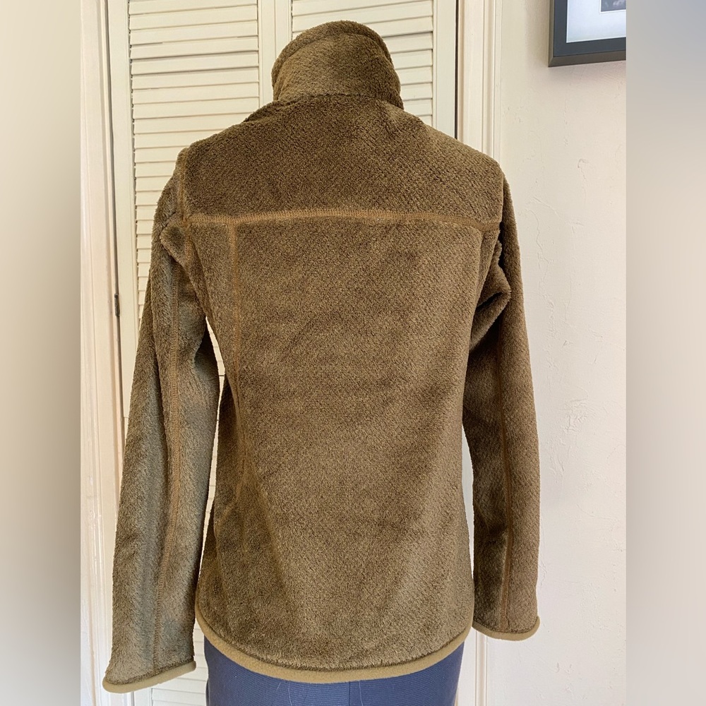 Patagonia Re-Tool Snap-T Pullover Deep-pile Fleece XS Brown Soft & Warm Like NEW - Picture 2 of 11
